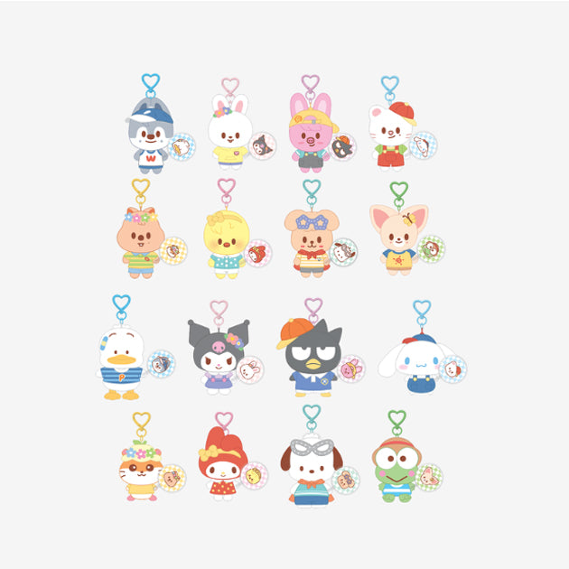 STRAYKIDS SKZOO X SANRIO CHARACTERS 10CM PLUSH MINI PICKET Ver.