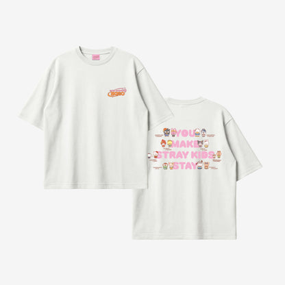 STRAYKIDS SKZOO X SANRIO CHARACTERS T-SHIRT