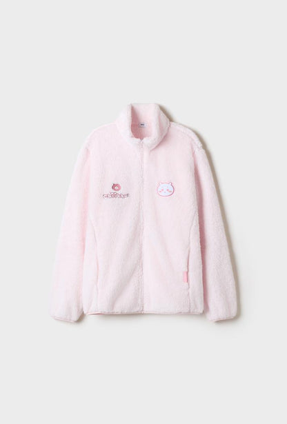 CHIIKAWA ちいかわ X 韓国SPAO 公式グッズベーシックフリースジップアップ